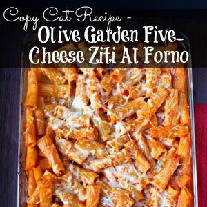 Copy Cat Recipe Olive Garden Five Cheese Ziti Al Forno From Www